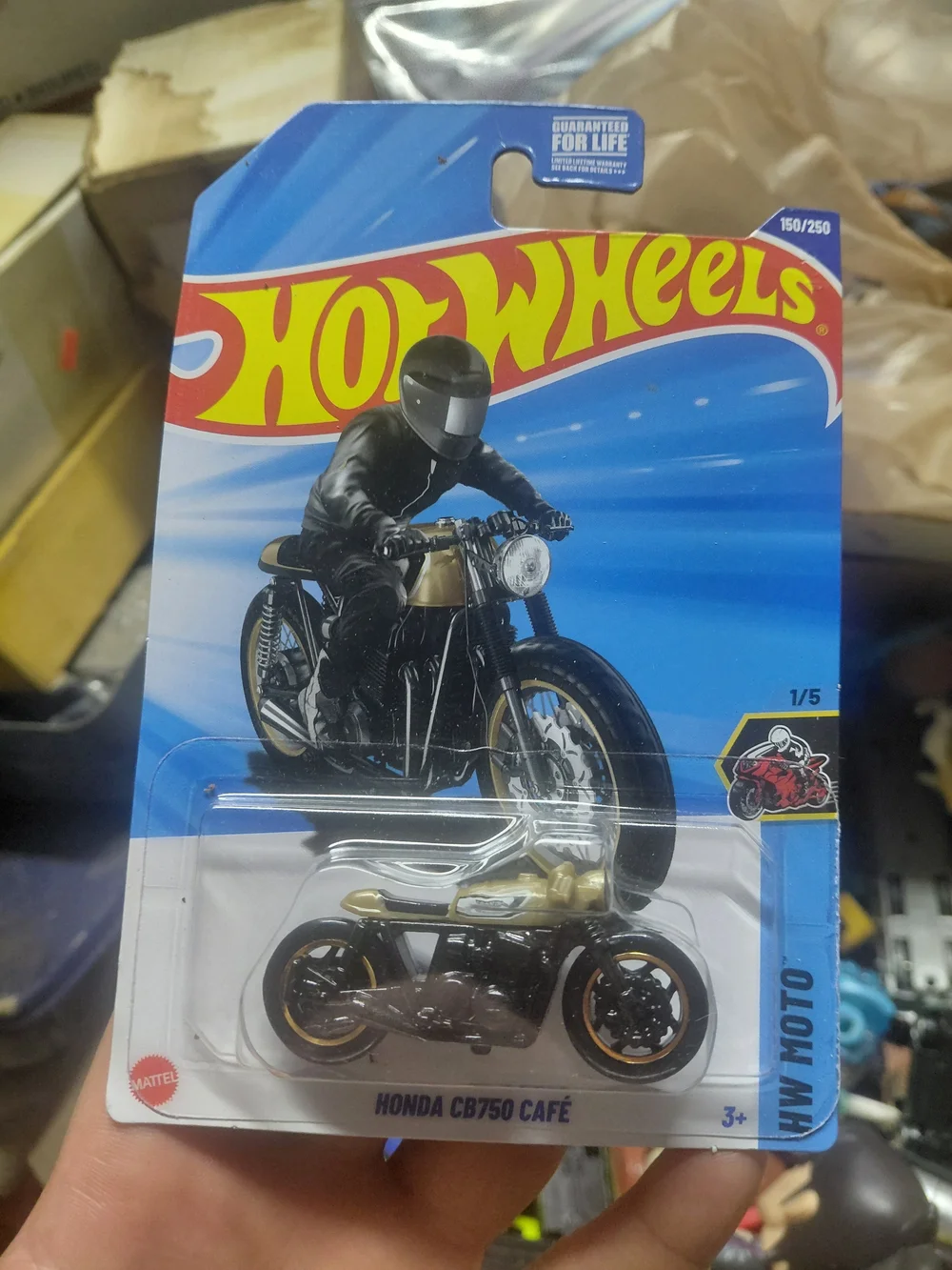 Hot Wheels Honda CB750 Cafe from the HW Moto Series is a highly sought-after 1:6